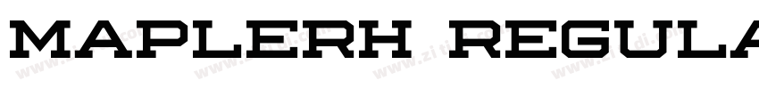 MapleRH Regular字体转换 MapleRH Regular字体转换